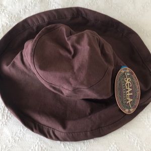 Scala cotton big brim hat